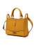 Melody Vegan Leather Tote Handbag For Women's - Yellow