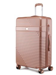 Mykonos Extra Large Check-In Spinner Trolley Bag - Rose Gold