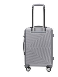 Mykonos Luggage Set With A Carry-On And Cosmetic Case - 2 pieces