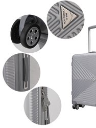 Mykonos Luggage Set With A Carry-On And Cosmetic Case - 2 pieces