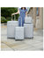 Mykonos Luggage Trolley Bag Set - 4 Pieces