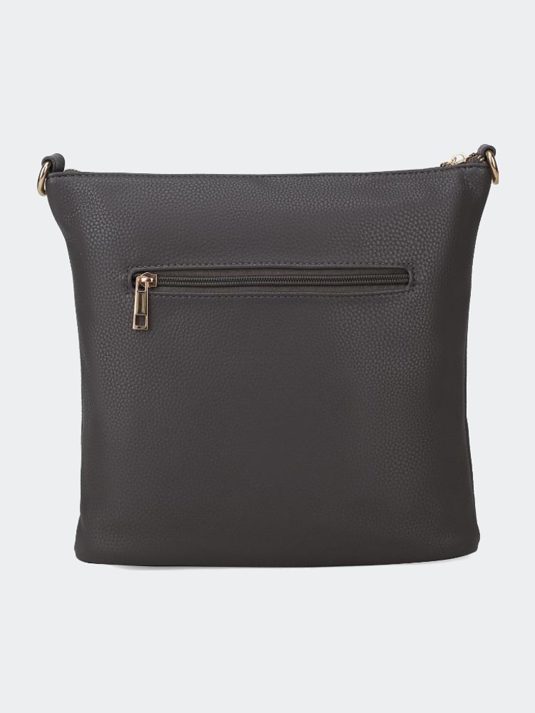 Nala Vegan Color-Block Leather Women’s Shoulder Bag