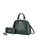 Nora Premium Croco Satchel Handbag by Mia K. - Forest Green