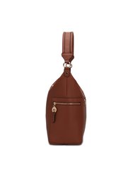 Ophelia Vegan Leather Women’s Hobo Bag with Wallet – 2 pieces