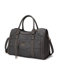 Patricia Duffle Bag For Women's - Charcoal