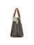 Phoebe Faux Crocodile-Embossed Vegan Leather Women’s Tote With Wristlet Wallet Bag