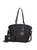 Prisha Vegan Leather Women’s Tote Bag With Wallet - 2 pieces - Black
