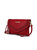 Remi Vegan Leather Women’s Shoulder Bag - Red