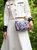 Rosalie Cotton Botanical Pattern Women's Shoulder Handbag