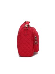 Rosalie Solid Quilted Cotton Women’s Shoulder Bag By Mia K