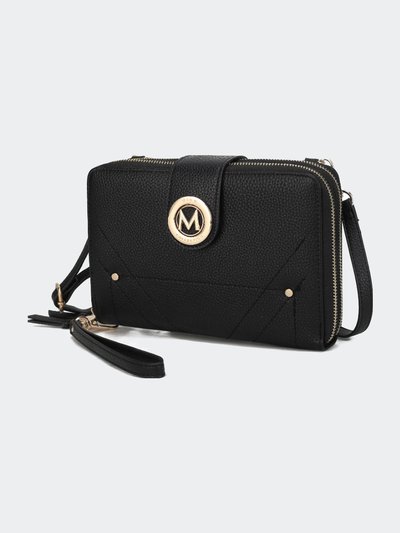 MKF Collection by Mia K Sage Cell-Phone - Wallet Crossbody Bag With Optional Wristlet product