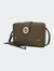 Sage Cell-Phone - Wallet Crossbody Bag With Optional Wristlet - Olive