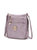 Salome Expandable Multi-Compartment Crossbody - Lilac