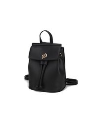 Serafina Vegan Leather Women’s Backpack - Black