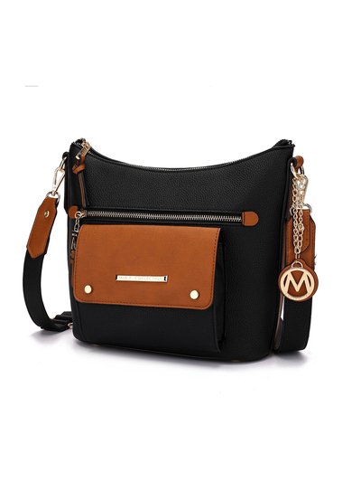 MKF Collection by Mia K Serenity Color Block Vegan Leather Women’s Crossbody Bag product