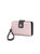 Shira Color Block Vegan Leather Women’s Wallet With wristlet - Pink