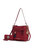 Shivani Vegan Leather Women’s Hobo Bag  With wallet - Red