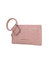 Simone Vegan Leather Clutch/Wristlet For Women's - Pink
