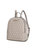 Sloane Vegan Leather Multi compartment Backpack - Beige