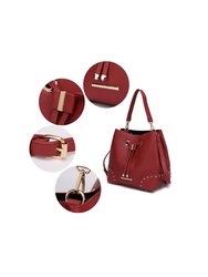 Solid Bella Bucket Handbag