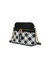 Suki Checkered Crossbody Handbag - Black
