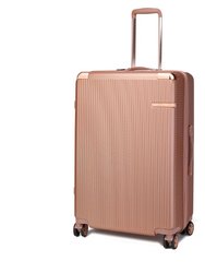 Tulum 26.5” Extra Large Check-In Spinner With TSA Security Lock - Rose Gold