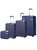 Tulum 4-piece luggage set - Navy