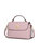 Tyra Disco Vegan Leather Crossbody Handbag For Women's - Pink