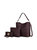 Ultimate Hobo Bag With Pouch & Wallet - Coffee