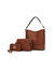 Ultimate Hobo Bag With Pouch & Wallet - Cognac