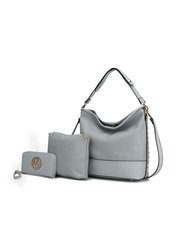 Ultimate Hobo Bag With Pouch & Wallet - LT Blue