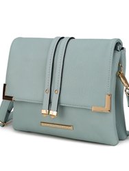 Valeska Multi Compartment Crossbody - Seafoam