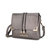 Valeska Multi Compartment Crossbody - Pewter