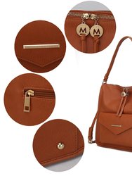 Vanya Vegan Leather Shoulder Handbag