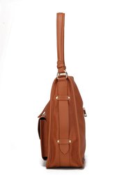 Vanya Vegan Leather Shoulder Handbag