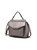 Vida Vegan Leather Women’s 3-In-1 “satchel, Backpack & Crossbody - Pewter