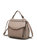 Vida Vegan Leather Women’s 3-In-1 “satchel, Backpack & Crossbody - Taupe