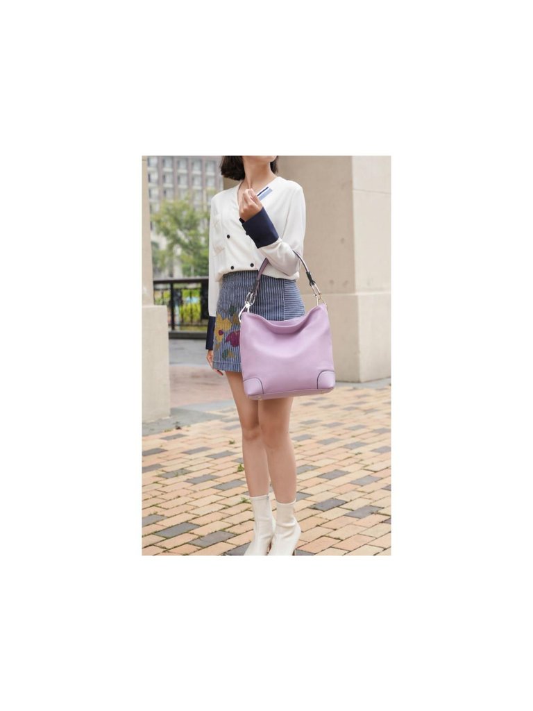 Viviana Vegan Leather Women’s Hobo Bag with Wristlet – 2 pieces