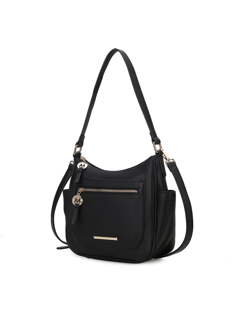 Wally Shoulder Handbag Multi Pockets for Women - Black