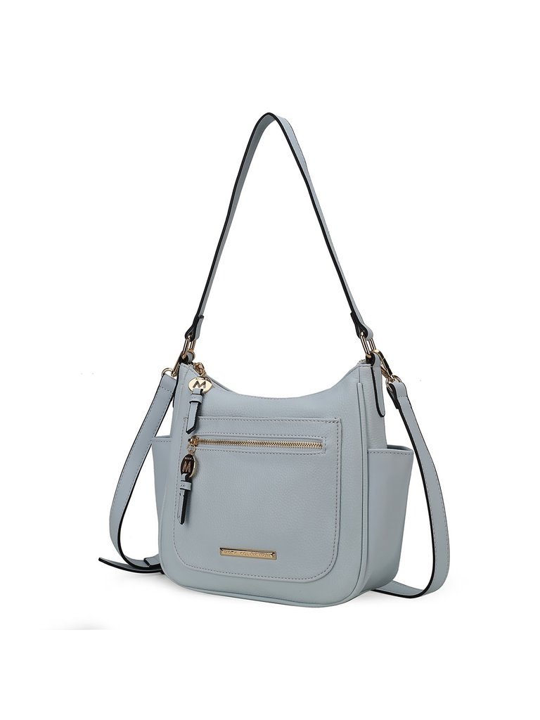 Wally Shoulder Handbag Multi Pockets for Women - Blue