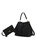Wendy Bucket Bag With Wristlet – 2 Pieces - Black