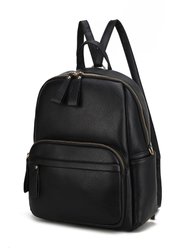 Yolane Backpack Convertible Crossbody Bag - Black