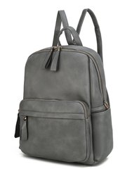 Yolane Backpack Convertible Crossbody Bag - Grey