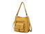 Yves Vegan Leather Women’s Hobo Bag - Yellow