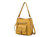 Yves Vegan Leather Women’s Hobo Bag - Yellow