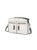 Zoely Crossbody Handbag Vegan Leather Women - White Charcoal