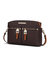 Zoely Crossbody Handbag Vegan Leather Women - Coffee Cognac