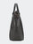 Zori Vegan Leather Women’s Tote Bag with Pouch and Wallet -3 Pieces