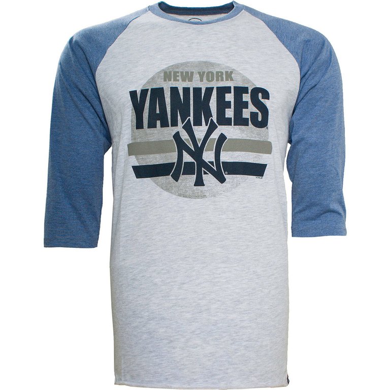 Official New York Yankees Long-Sleeved Tees, Yankees Raglan, Long