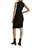 So Sophisticated Mini Dress In Black